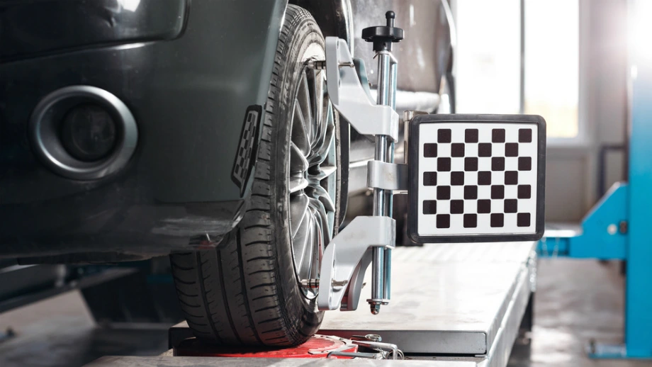 zdjęcie prezentujące pomiar technologią geometrii 3d w warsztacie